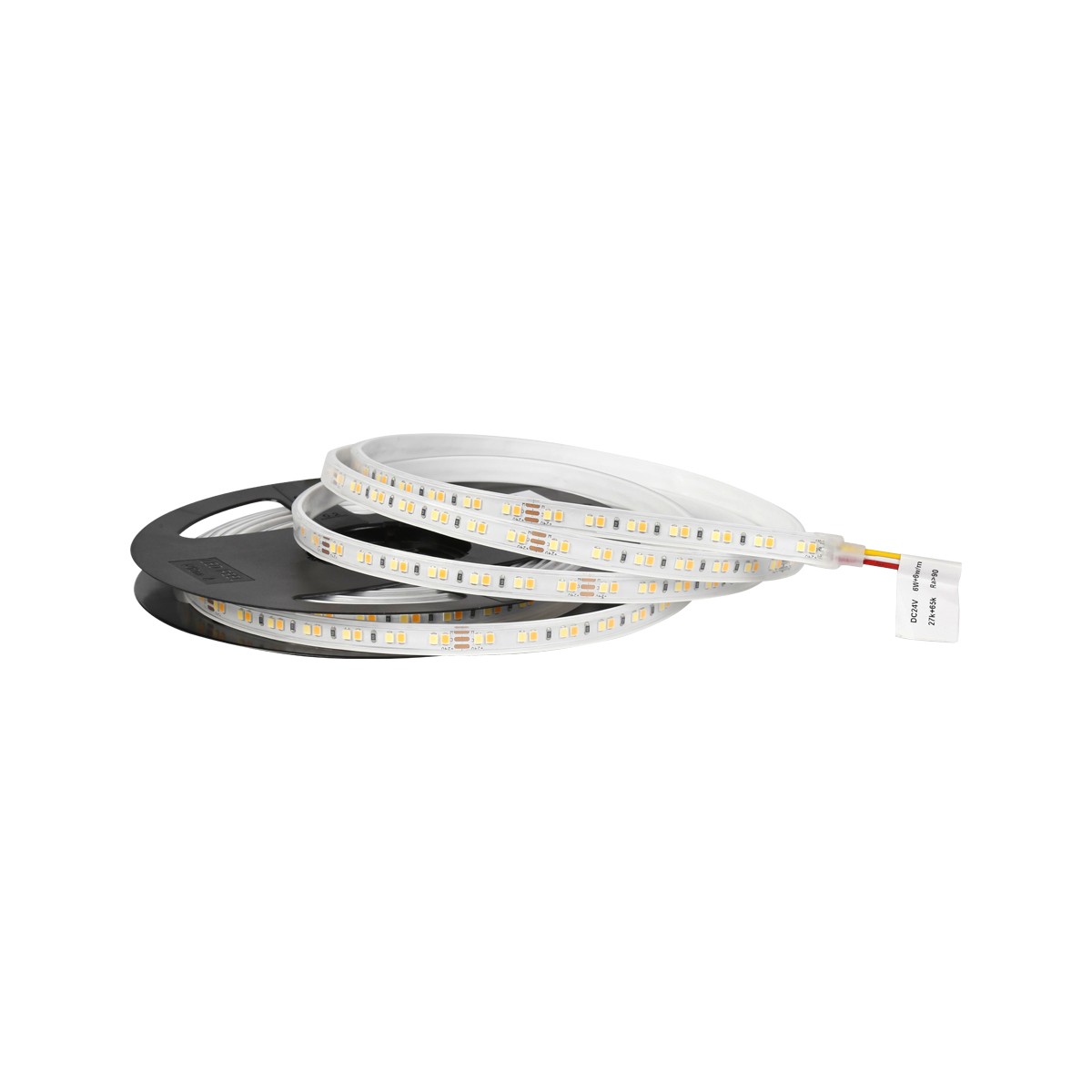 2835 two-color greenhouse interior decoration led soft light strip dimmable LED ceiling light 140 li