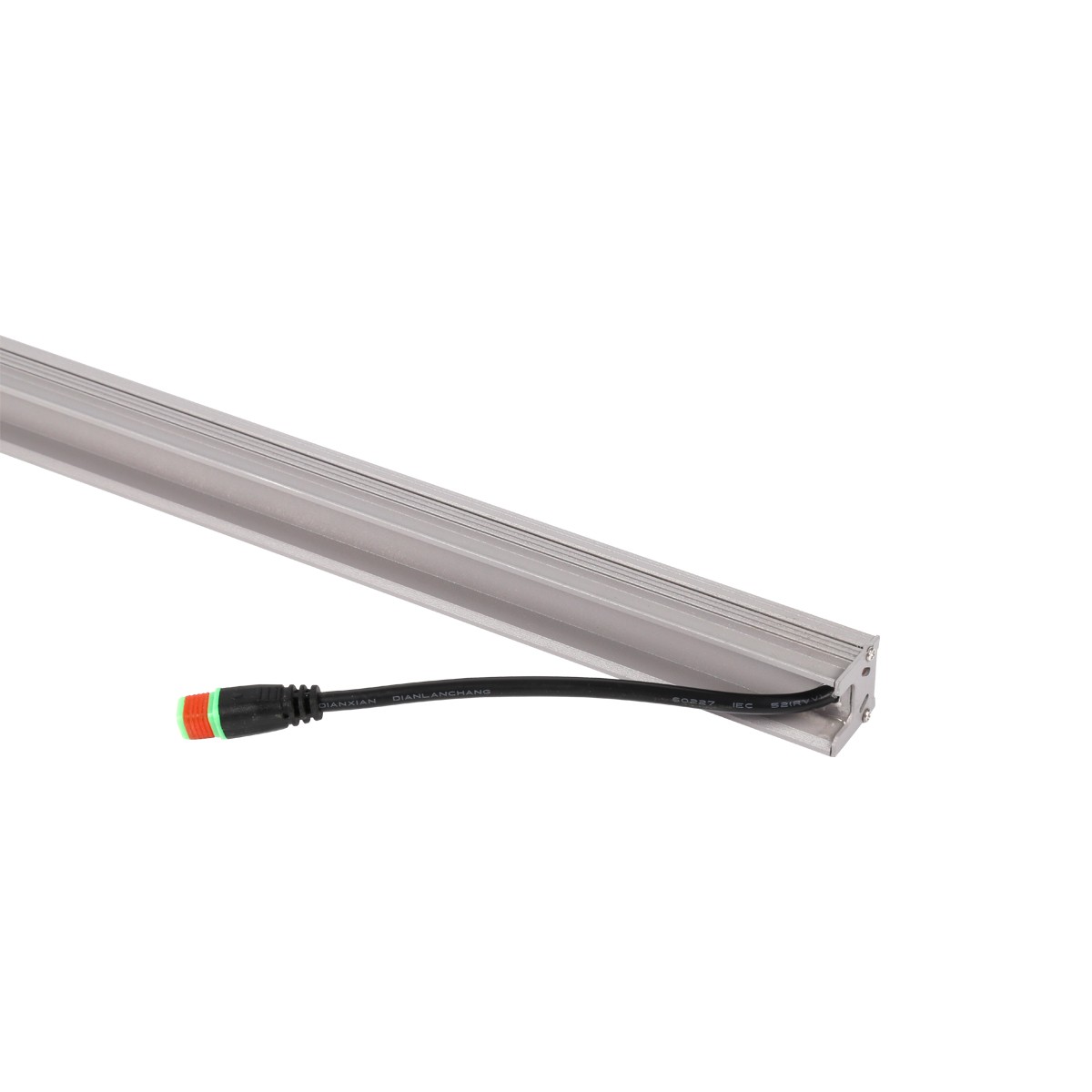 led洗墙灯5050小功率室外线条灯灯槽PC盖板led线条灯