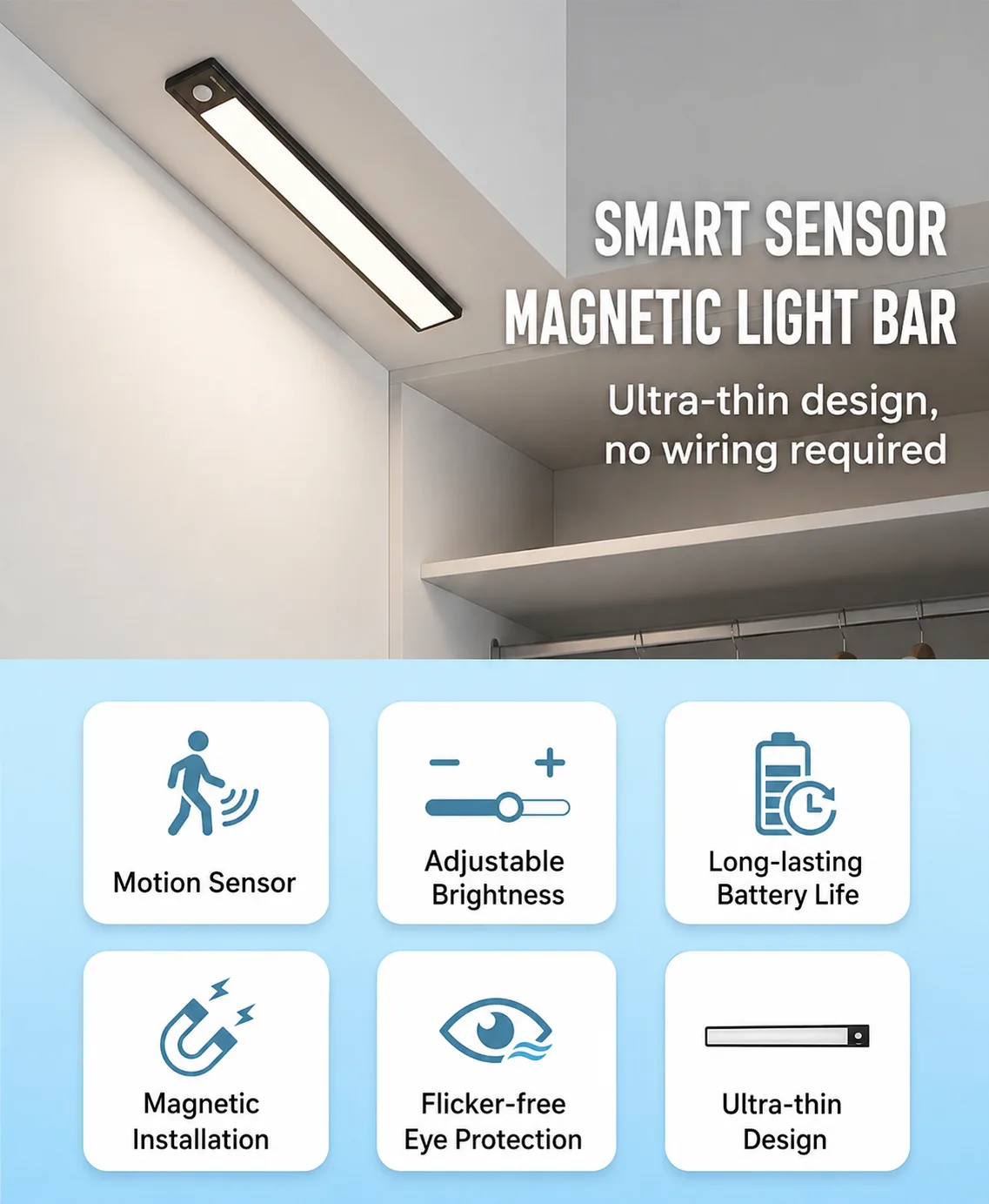 Cabinet & Storage Sensor Lighting 5