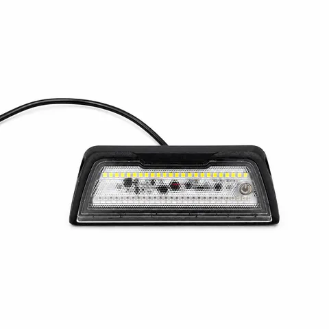 12V-30V Dual Color LED Work Light, IP67 45° Touch Dimmer Aluminum