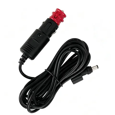 12V Cigarette Lighter to DC5521 Power Cable (18AWG/20AWG Optional)